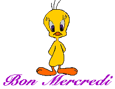 Gif animé Bon mercredi Titi